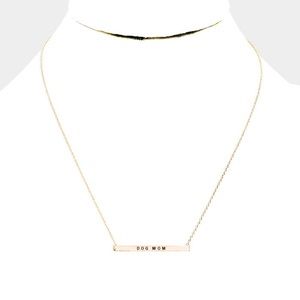 Jewelry - Dog Mom Necklace (Gold) Jewelry - Dog Mom Necklace (Gold)